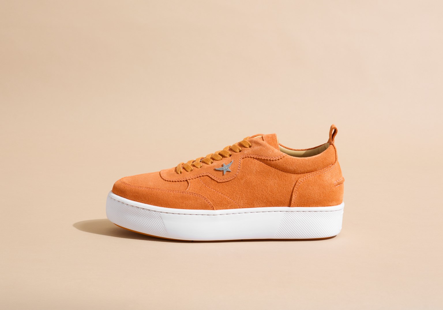 Star Oranj Süet Sneakers