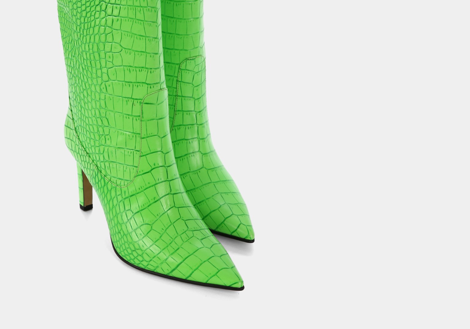 Visca Neol Yeşil Kroko Çizme